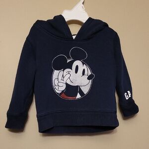 Disney Mickey Mouse navy pullover hoodie